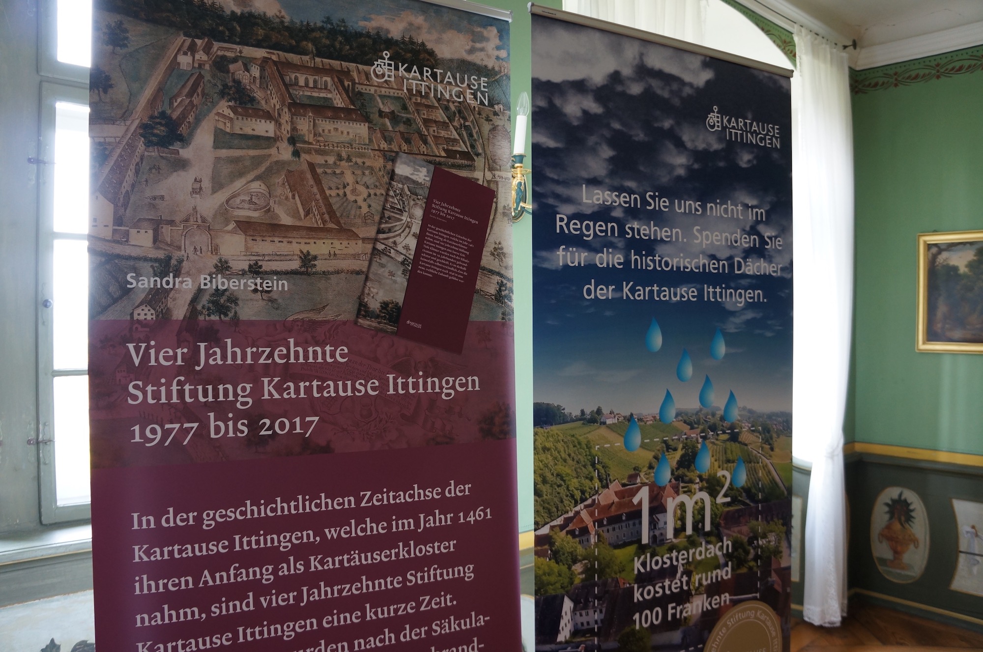 So sieht das Buch zu 40 Jahre Stiftung Kartause Ittingen aus