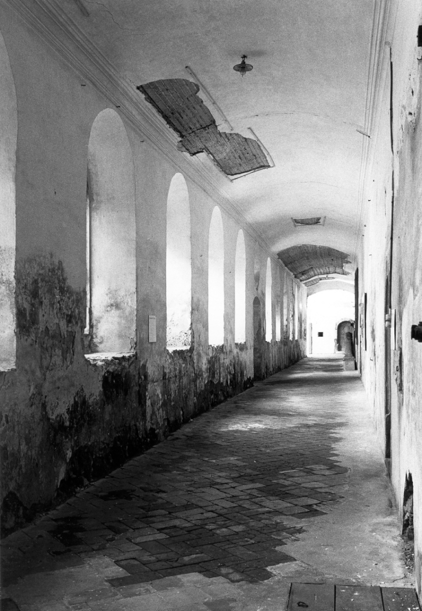 Grosser Kreuzgang in der Kartause Ittingen in den 1970er Jahren