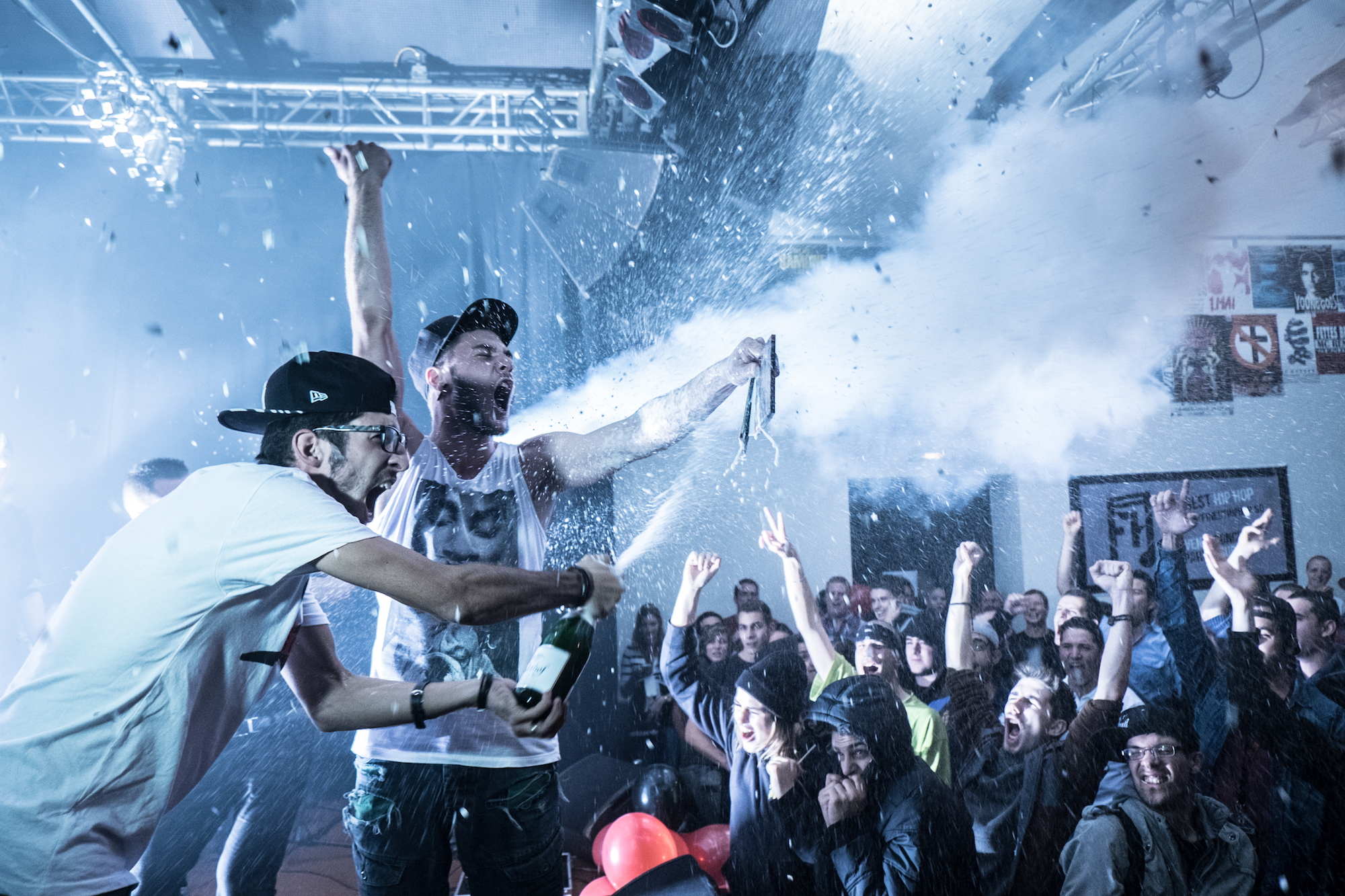 Bei Auftritten von Crispy Dee geht es zur Sache