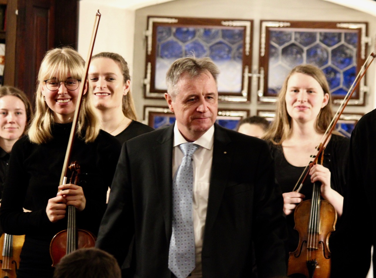 Seit Jahrzehnten engagierter Lehrmeister  und gute Seele der Mosaico-Bläserabteilung: Der Toggenburger Flötist  Wilfrid Stillhard