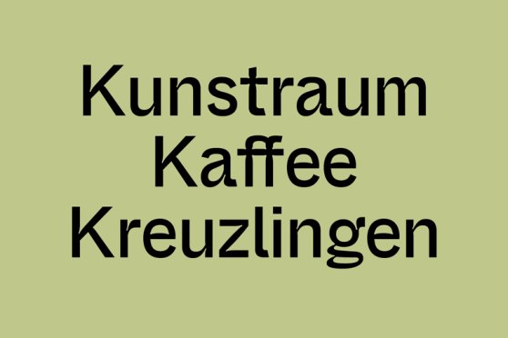 Katja Schenker "Die Augen der Hand" im Kunstraum Kaffee Kreuzlingen