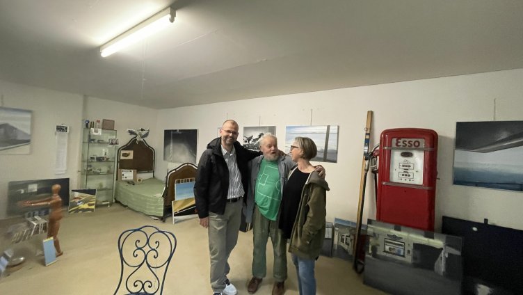 Ausstellung von Bildern des Thurgauer Künstlers Willi Oertig