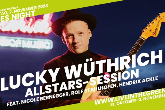 Blues Night mit Lucky Wüthrich Allstars Session