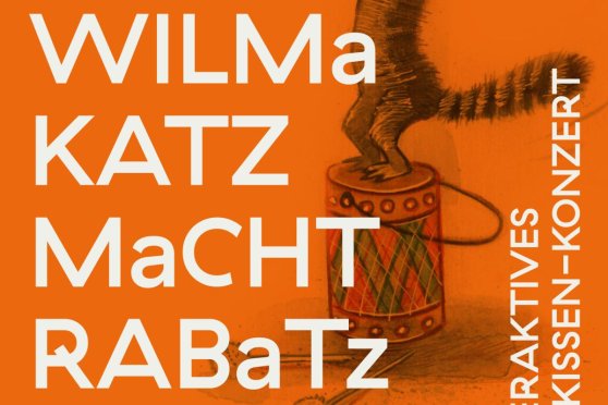 Interaktives Kinder Sitzkissen-Konzert: Wilma Katz macht Rabatz