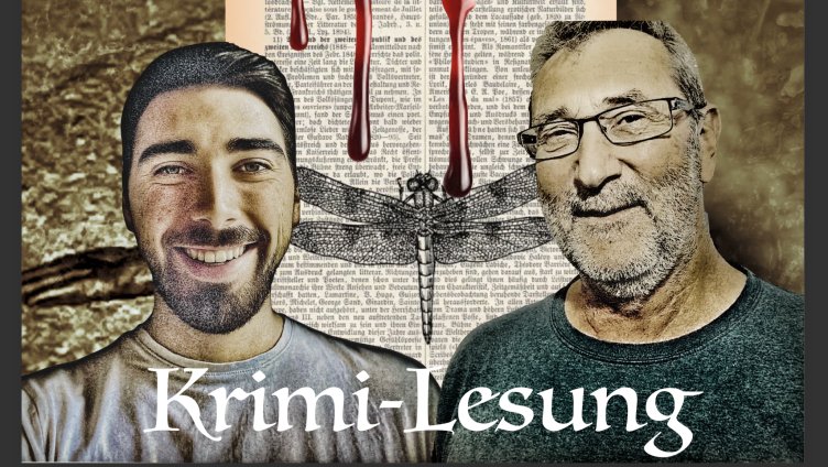 Krimi – Lesung mit Bruno Schüepp, Texte und Manuel Böbel, Klavier