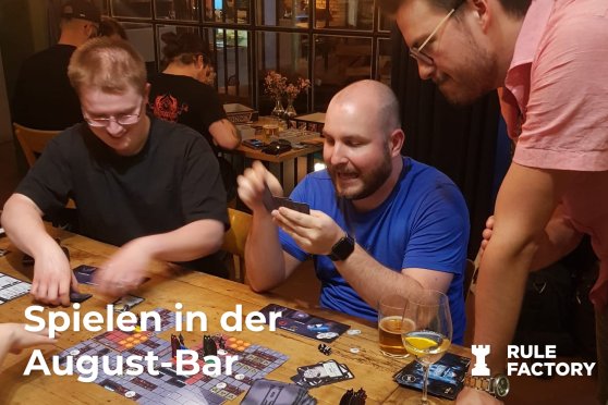 Spielen in der August-Bar!