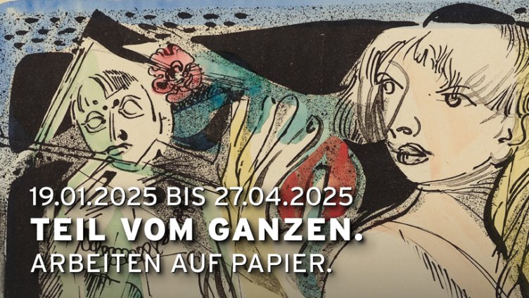 Teil vom Ganzen. Arbeiten auf Papier.