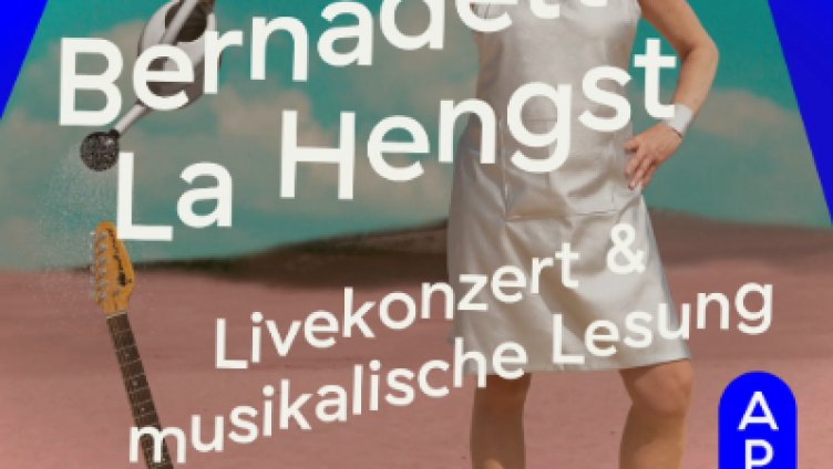 Livekonzert und musikalische Lesung: Bernadette La Hengst