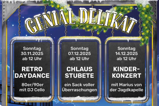 Genialer Dezember - Kinderkonzert mit Marius von der Jagdkapelle