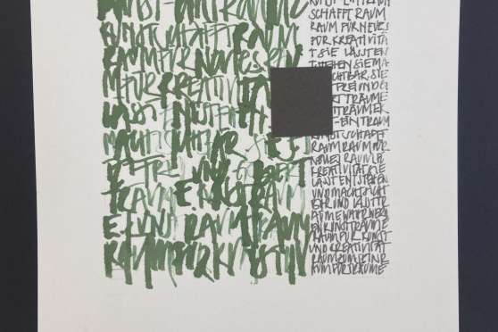 Schriftbilder-Bilderschrift