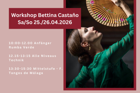 Flamenco-Workshop mit Bettina Castaño