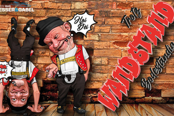 Comedy-Duo Messer&Gabel - WandStand