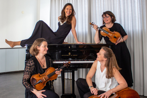 "aber nachts" - Manesse Klavierquartett
