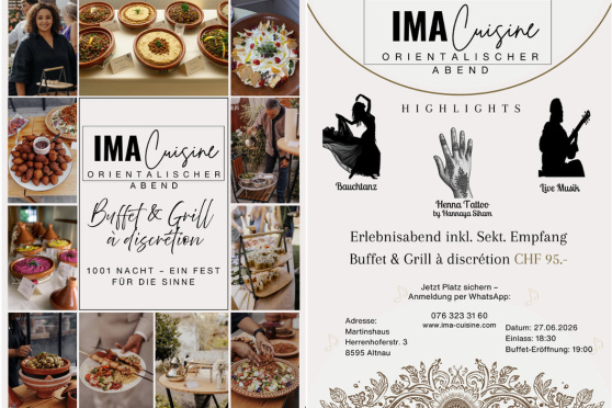 IMA Cuisine - Orientalischer Abend