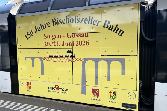 150 Jahre Bischofszeller Bahn - Eisenbahn- / Volks- / Familienfest