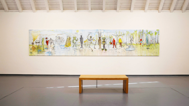 Ausstellungsrundgang - Fabrice Hyber – Homme de Terre