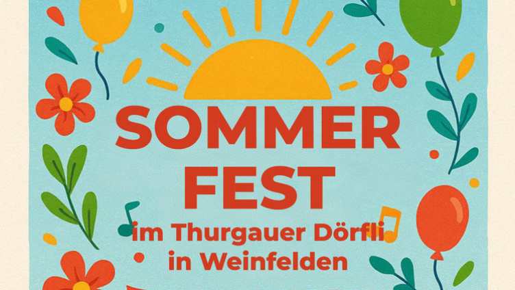 Sommerparty im Thurgauer Dörfli