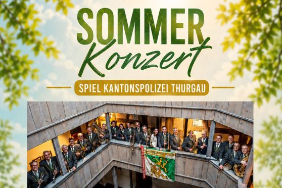 Sommerkonzert des Spiels der Kantonspolizei Thurgau