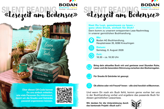 Lesezeit am Bodensee - Silent reading