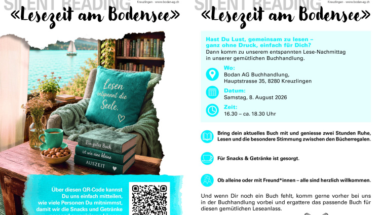 Lesezeit am Bodensee - Silent reading