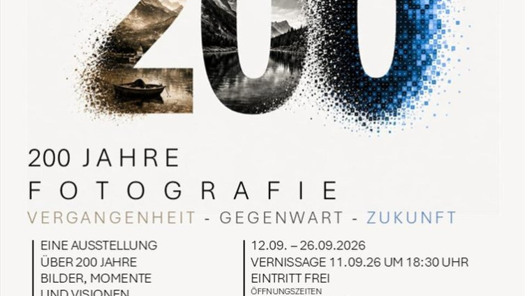 200 Jahre Fotografie – Vergangenheit, Gegenwart, Zukunft