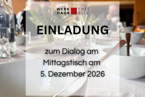 Dialog am Mittagstisch