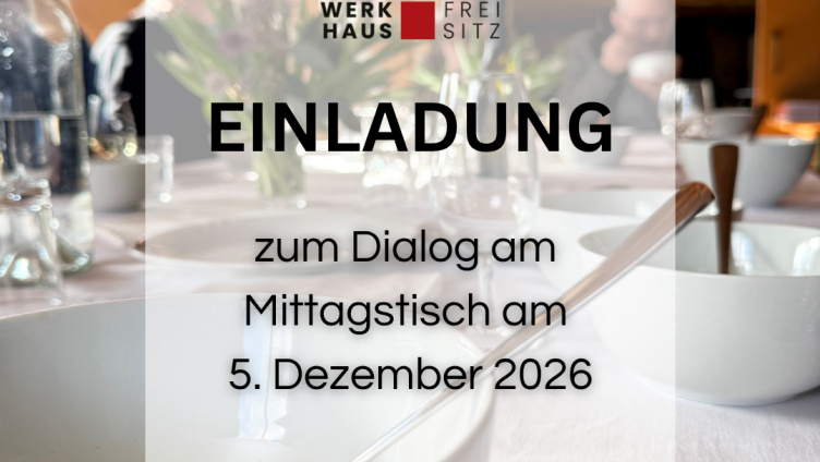 Dialog am Mittagstisch