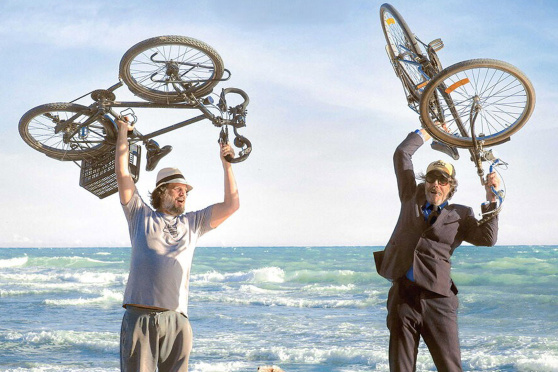 À bicyclette