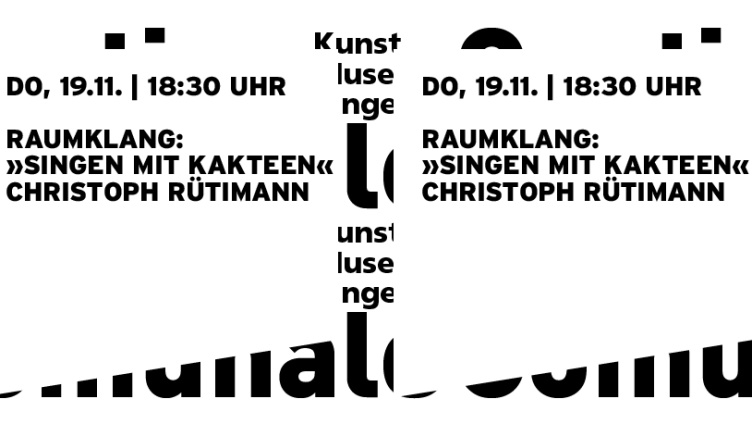 Raumklang - Singen mit Kakteen