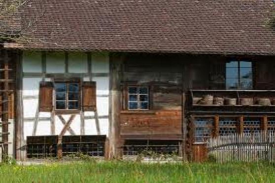 Bohlenständerhaus Amriswil-Schrofen