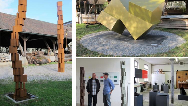 Kunst in Wigoltingen - nicht wie Maria und Josef, aber im Zentrum des Lebens