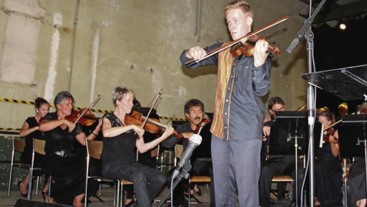 Baustelle wird zur grossen Bühne