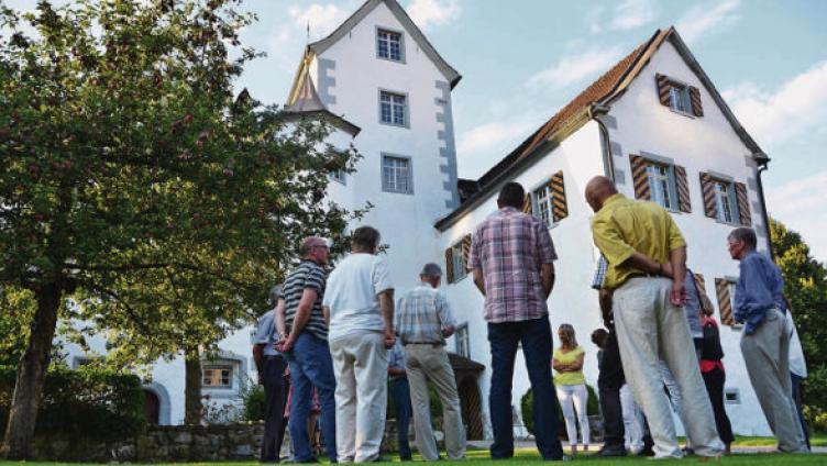 Führungen auch im Sattel