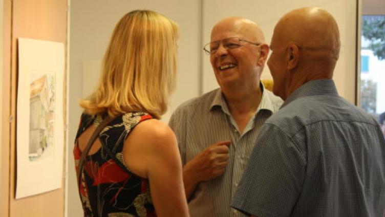 Häuser und Schuhe in Neocolor