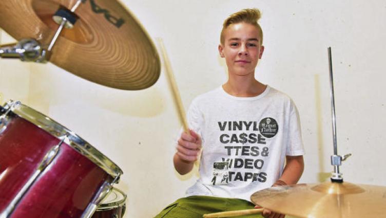 Remo übt fürs grosse Camp