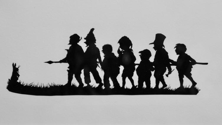 Idyllen in Schwarz-Weiss