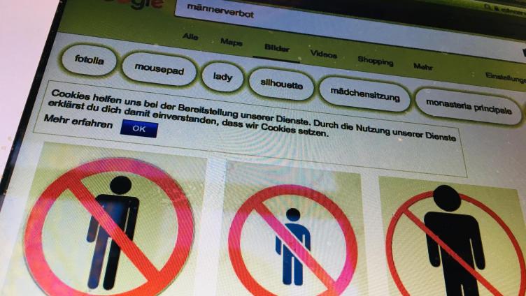 Männer müssen draussen bleiben