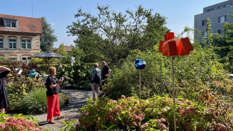 Skulpturenforum im Villa Garten in Amriswil