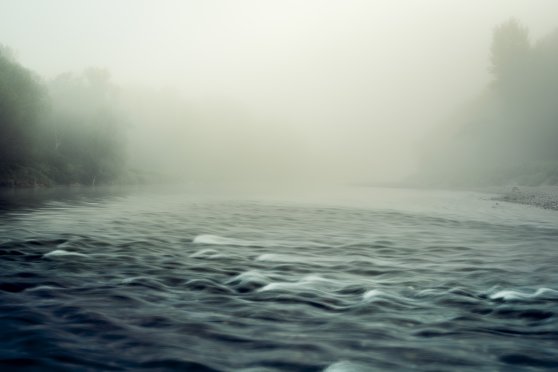 Ein Fluss im Sucher