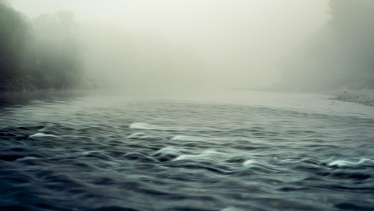 Ein Fluss im Sucher