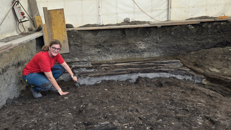 Archäologen legen in Eschenz römische Siedlung frei